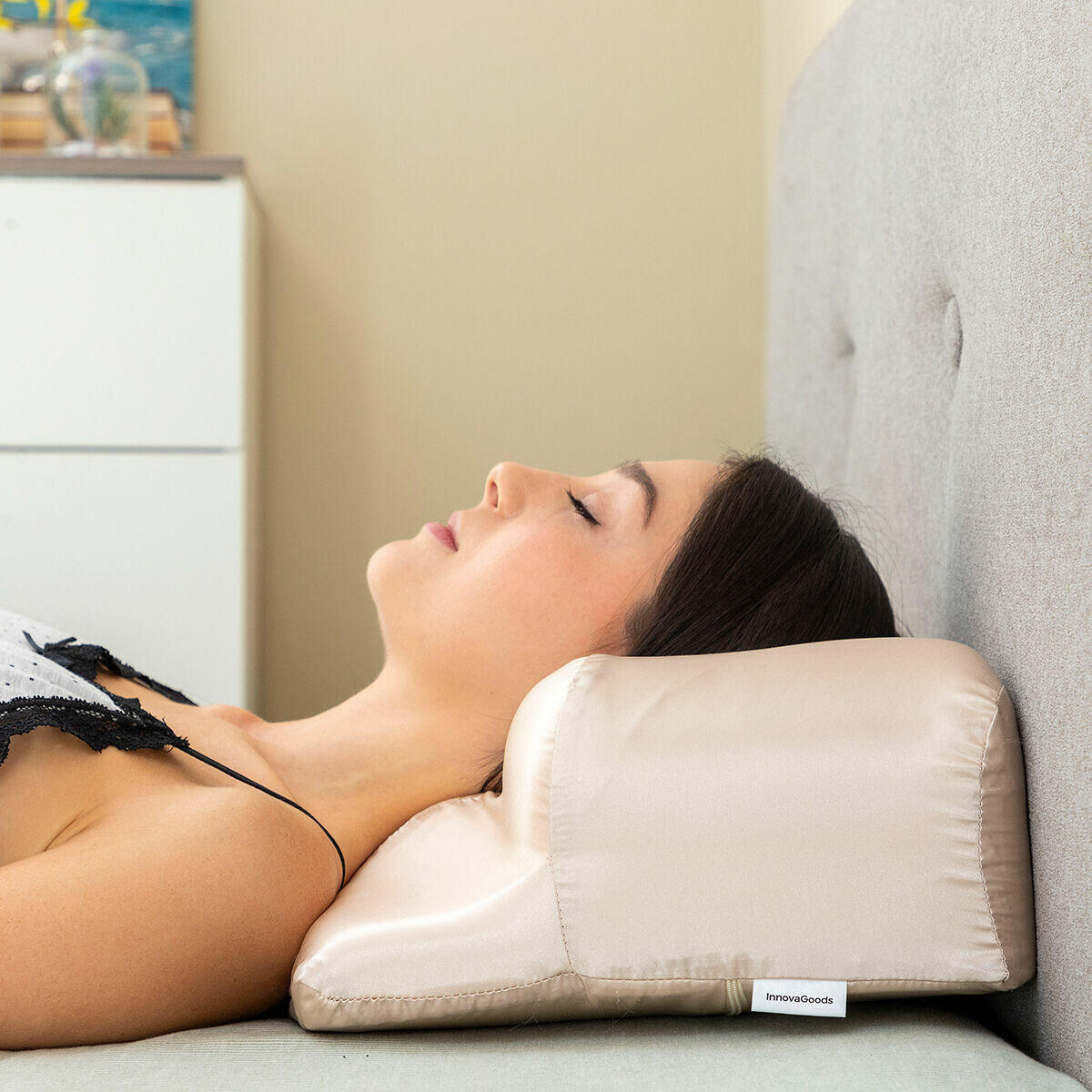 Almohada Cervical Ergonómica Memory Foam – Duerme Sin Dolor y Despierta Renovado