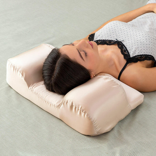 Almohada Cervical Ergonómica Memory Foam – Duerme Sin Dolor y Despierta Renovado