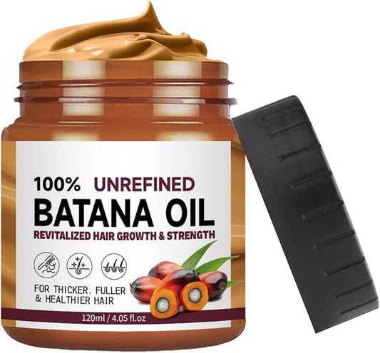 Mascarilla Capilar con Aceite de Batana Orgánico 120 ml – Reparación Profunda, Cabello Más Fuerte, Suave y Brillante | Anti-Frizz, Hidratación Intensa y Protección para Todo Tipo de Cabello